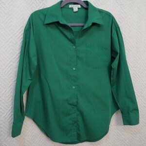 Birch and Stone Emerald Green Long Sleeve Shirt